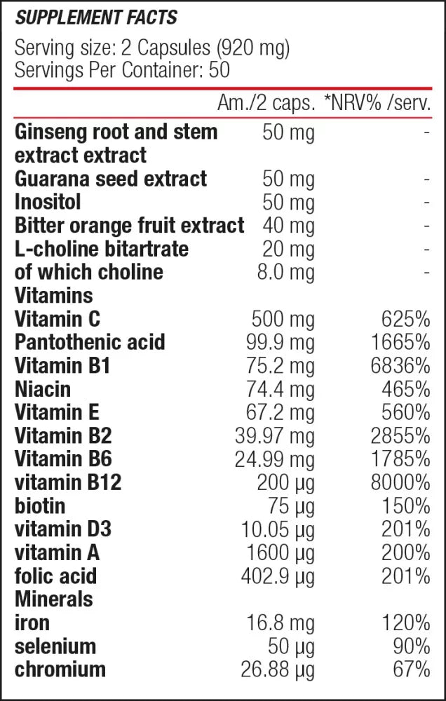 B-complex vitamin (90 kapszula)